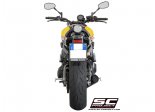 Układ wydechowy SC-PROJECT 70S CONICAL STAL CZARNY FULL SYSTEM YAMAHA MT-09 2014 - 2016