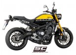 Układ wydechowy SC-PROJECT 70S CONICAL STAL CZARNY FULL SYSTEM YAMAHA MT-09 2014 - 2016