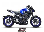 Układ wydechowy SC-PROJECT S1 TYTAN CZARNY FULL SYSTEM YAMAHA MT-09 2017 - 2020