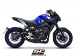 Układ wydechowy SC-PROJECT 70S CONICAL STAL CZARNY FULL SYSTEM YAMAHA MT-09 2017 - 2020