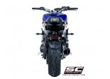 Układ wydechowy SC-PROJECT S1 TYTAN FULL SYSTEM YAMAHA MT-09 2017 - 2020