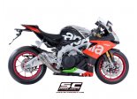 Układ wydechowy SC-PROJECT CR-T MESH TYTAN SLIP-ON APRILIA RSV4 / RF / RR 2017