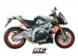 Układ wydechowy SC-PROJECT CR-T MESH TYTAN SLIP-ON APRILIA TUONO V4 1100 / FACTORY / RR 2017 - 2020