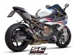 Układ wydechowy SC-PROJECT CR-T MESH KARBON SLIP-ON BMW S 1000 RR 2020 - 2021