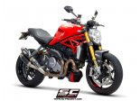 Układ wydechowy SC-PROJECT TWIN GP KARBON SLIP-ON DUCATI MONSTER 1200 / S / R 2017 - 2021