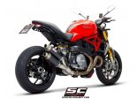 Układ wydechowy SC-PROJECT TWIN GP KARBON SLIP-ON DUCATI MONSTER 1200 / S / R 2017 - 2021