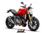 Układ wydechowy SC-PROJECT TWIN GP70-R TYTAN SLIP-ON DUCATI MONSTER 1200 / S / R 2017 - 2021