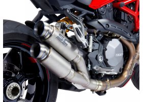 Układ wydechowy SC-PROJECT TWIN GP70-R TYTAN SLIP-ON DUCATI MONSTER 1200 / S / R 2017 - 2021