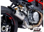 Układ wydechowy SC-PROJECT CR-T TYTAN SLIP-ON DUCATI MONSTER 1200 / S / R 2017 - 2021