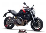 Układ wydechowy SC-PROJECT CR-T TYTAN SLIP-ON DUCATI MONSTER 821 2018 - 2020