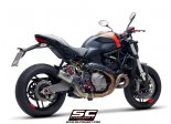 Układ wydechowy SC-PROJECT CR-T TYTAN SLIP-ON DUCATI MONSTER 821 2018 - 2020