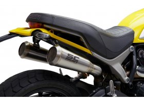 Układ wydechowy SC-PROJECT 70S CONIC STAL 2 SLIP-ON DUCATI SCRAMBLER 1100 2018 - 2019