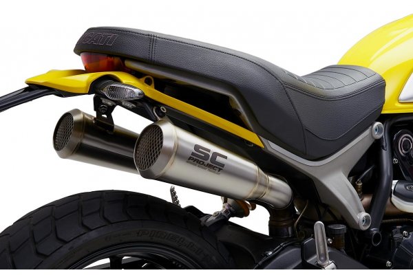 Układ wydechowy SC-PROJECT 70S CONIC STAL 2 SLIP-ON DUCATI SCRAMBLER 1100 2018 - 2019