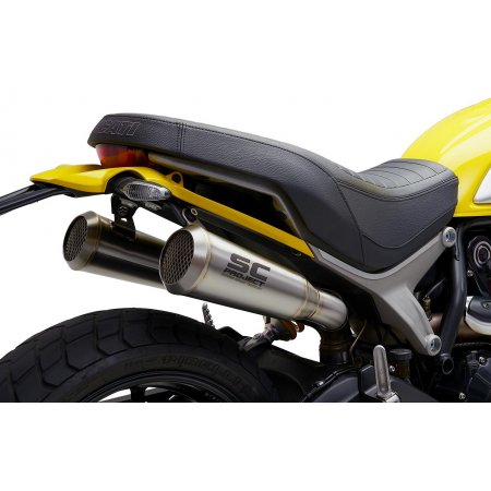 Układ wydechowy SC-PROJECT 70S CONIC STAL 2 SLIP-ON DUCATI SCRAMBLER 1100 2018 - 2019