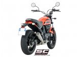 Układ wydechowy SC-PROJECT 70S CONIC STAL FULL SYSTEM DUCATI SCRAMBLER 400 2016 - 2019