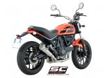 Układ wydechowy SC-PROJECT 70S CONIC STAL FULL SYSTEM DUCATI SCRAMBLER 400 2016 - 2019