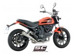 Układ wydechowy SC-PROJECT 70S CONIC STAL FULL SYSTEM DUCATI SCRAMBLER 400 2016 - 2019