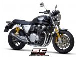 Układ wydechowy SC-PROJECT 70 CONIC STAL CZARNY 2 SLIP-ON HONDA CB1100 / RS / EX 2017 - 2020