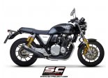 Układ wydechowy SC-PROJECT 70 CONIC STAL CZARNY 2 SLIP-ON HONDA CB1100 / RS / EX 2017 - 2020