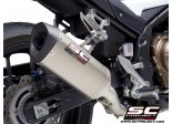 Układ wydechowy SC-PROJECT SC1-M TYTAN SLIP-ON HONDA CB500 / F / X 2019-2020