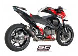 Układ wydechowy SC-PROJECT GP-EVO KARBON SLIP-ON KAWASAKI Z 800 E VERSION 2012 - 2016