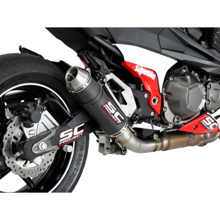 Układ wydechowy SC-PROJECT GP-EVO KARBON SLIP-ON KAWASAKI Z 800 E VERSION 2012 - 2016