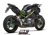 Układ wydechowy SC-PROJECT CR-T MESH KARBON SLIP-ON KAWASAKI Z 900 2017 - 2019