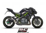 Układ wydechowy SC-PROJECT CR-T MESH KARBON SLIP-ON KAWASAKI Z 900 2017 - 2019