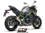 Układ wydechowy SC-PROJECT CR-T MESH TYTAN SLIP-ON KAWASAKI Z 900 2020