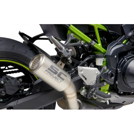 Układ wydechowy SC-PROJECT CR-T MESH TYTAN SLIP-ON KAWASAKI Z 900 2020