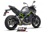 Układ wydechowy SC-PROJECT CR-T MESH KARBON SLIP-ON KAWASAKI Z 900 2020-2021