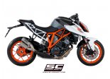 Układ wydechowy SC-PROJECT TWIN CR-T TYTAN SLIP-ON KTM 1290 SUPER DUKE R 2017 - 2019