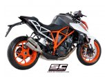 Układ wydechowy SC-PROJECT TWIN CR-T TYTAN SLIP-ON KTM 1290 SUPER DUKE R 2017 - 2019