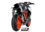 Układ wydechowy SC-PROJECT TWIN CR-T TYTAN SLIP-ON KTM 1290 SUPER DUKE R 2017 - 2019