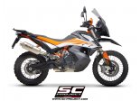 Układ wydechowy SC-PROJECT RALLY RAID TYTAN SLIP-ON KTM 790 ADVENTURE 2019 - 2020