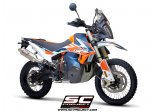 Układ wydechowy SC-PROJECT RALLY RAID TYTAN SLIP-ON KTM 790 ADVENTURE 2019 - 2020