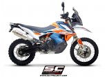 Układ wydechowy SC-PROJECT RALLY RAID TYTAN SLIP-ON KTM 790 ADVENTURE 2019 - 2020