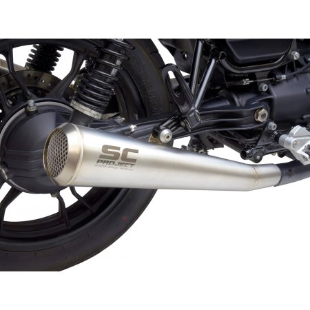 Układ wydechowy SC-PROJECT 70S CONICAL STAL 2 SLIP-ON MOTO GUZZI V7 III 2017 - 2020