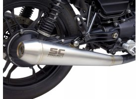 Układ wydechowy SC-PROJECT RACER CONICAL STAL 2 SLIP-ON MOTO GUZZI V7 III 2017 - 2020