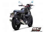 Układ wydechowy SC-PROJECT RACER CONICAL STAL 2 SLIP-ON MOTO GUZZI V7 III 2017 - 2020