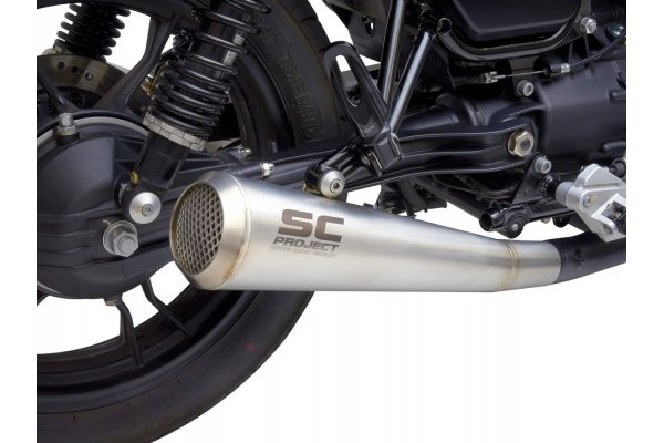 Układ wydechowy SC-PROJECT 70S CONICAL STAL 2 SLIP-ON MOTO GUZZI V7 III 2017 - 2020