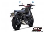 Układ wydechowy SC-PROJECT 70S CONICAL STAL 2 SLIP-ON MOTO GUZZI V7 III 2017 - 2020