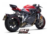 Układ wydechowy SC-PROJECT CR-T M2 KARBON SLIP-ON MV AGUSTA BRUTALE 1000 RR / SERIE ORO 2019-2021