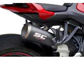 Układ wydechowy SC-PROJECT CR-T M2 KARBON SLIP-ON MV AGUSTA BRUTALE 1000 RR / SERIE ORO 2019-2021