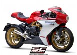 Układ wydechowy SC-PROJECT 70S CONIC STAL SLIP-ON MV AGUSTA SUPERVELOCE 800 2019-2021