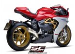 Układ wydechowy SC-PROJECT 70S CONIC STAL SLIP-ON MV AGUSTA SUPERVELOCE 800 2019-2021