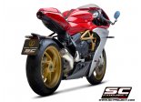 Układ wydechowy SC-PROJECT 70S CONIC STAL SLIP-ON MV AGUSTA SUPERVELOCE 800 2019-2021