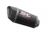 Układ wydechowy SC-PROJECT SC1-R 250MM KARBON SLIP-ON YAMAHA YZF R1 / R1M 2015 - 2016