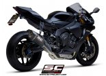 Układ wydechowy SC-PROJECT SC1-R 250MM KARBON SLIP-ON YAMAHA YZF R1 / R1M 2015 - 2016