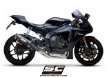 Układ wydechowy SC-PROJECT SC1-R 250MM KARBON SLIP-ON YAMAHA YZF R1 / R1M 2015 - 2016